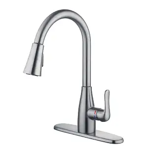 glacier bay pull down faucets type
